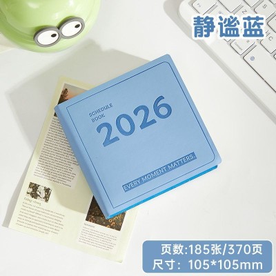便携口袋本每日计划随身迷你方形笔记本本子时间管理自律计划日程图4