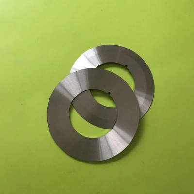 无纺布纸机分切机不锈钢D2高速钢SKD11锋钢W6钨钢WG10圆刀片刀架图4