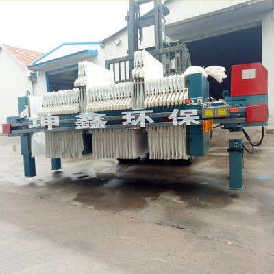 造纸厂污泥脱水处理设备 脱水压滤机 污水处理设备图3