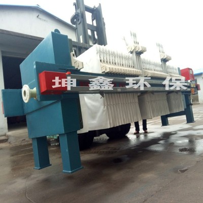 造纸厂污泥脱水处理设备 脱水压滤机 污水处理设备图4