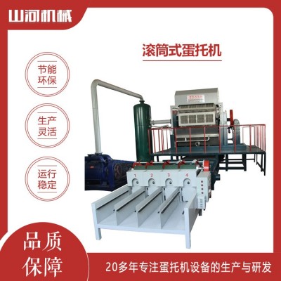 山东蛋托设备 山河塑料机械 蛋托烘干线 多层烘干线 蛋托机图4