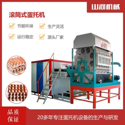 山东蛋托设备 山河塑料机械 蛋托烘干线 多层烘干线 蛋托机图5