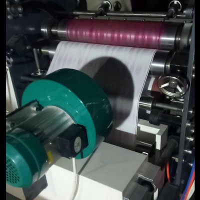 单色600型花瓣式柔版纸张印刷机 厂家供应单色柔印机