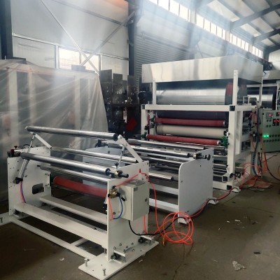 薄膜纸张干式复合机 无纺布机 网带机涂布干式机机复合机是GF-120图2