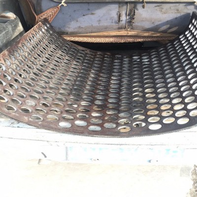 厂家直销破碎设备高强度筛板 筛网 罗底 铁篦子 塑料破碎筛图3