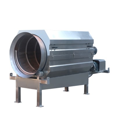 定制转鼓微滤机水产养殖污水处理设备不锈钢全自动转鼓微滤机图2