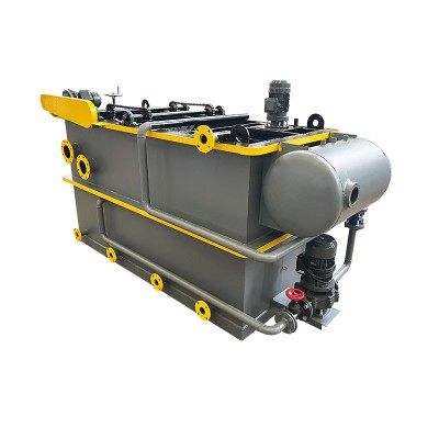 一体化溶气气浮机 餐厨垃圾污水处理设备 含油污水处理设备图2