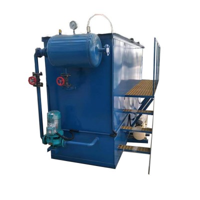 溶器气浮机污水处理设备农村造纸化工餐饮气浮机污水处理 设备高效图4