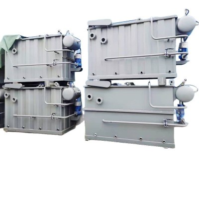 工厂定制容器气浮机沉淀絮凝一体化污水处理设备屠宰造纸印染污水图5