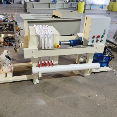 定制压滤机污泥分离机板框压滤机固液分离机污水处理设备泥浆分离图3