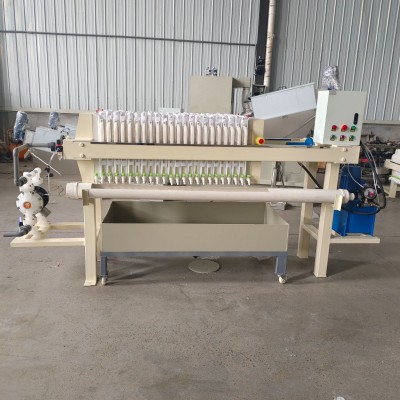 定制压滤机污泥分离机板框压滤机固液分离机污水处理设备泥浆分离图5