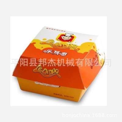 BJ-B800 高速汉堡盒成型机 炸鸡盒机图3