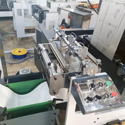 双工位胶带不干胶高速烫金模切机 工厂供应图4