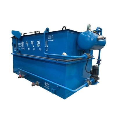 气浮机 河水湖水净化处理 石油化工纺织印染废水处理溶气气浮机图2