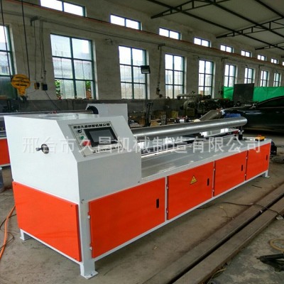 纸管精切机 全自动数控纸管分切机 无毛边单刀双刀高速纸管切割机图4