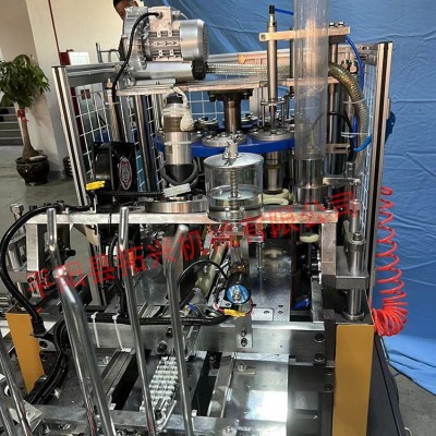 厂家供应一次性纸杯生产机器 全自动纸杯机豆浆纸杯机 奶茶纸杯机图4