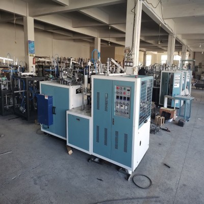 供应全自动单面淋膜纸杯成型机图4