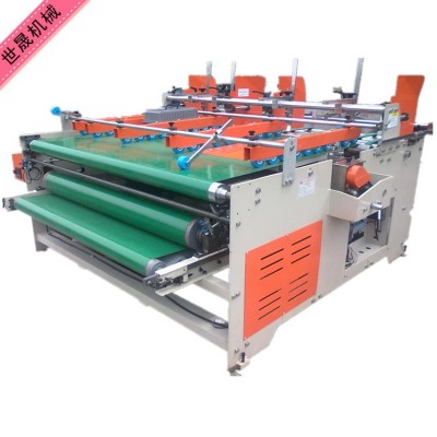 纸箱机械厂家供应小型纸箱设备糊盒机半自动粘箱机压合式糊盒机图4