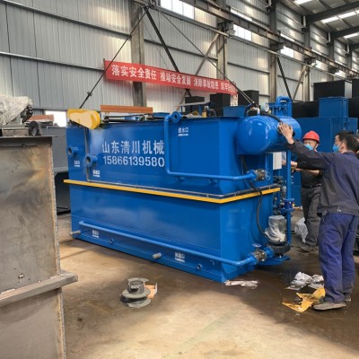 溶气气浮机餐饮养殖生活洗涤纺织食品屠宰污水处理设备一体机图3