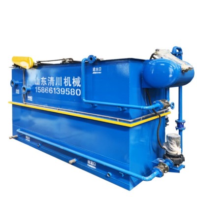 溶气气浮机餐饮养殖生活洗涤纺织食品屠宰污水处理设备一体机图4