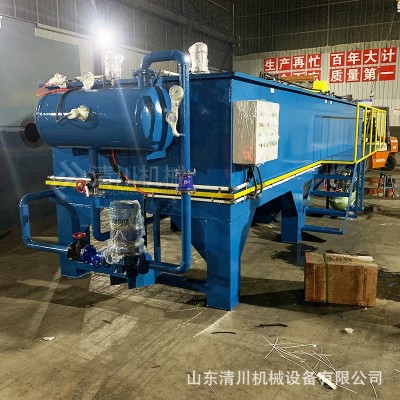 高浓度污水处理装置 混凝沉淀污水处理设备 清川气浮沉淀一体机图4