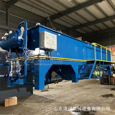 高浓度污水处理装置 混凝沉淀污水处理设备 清川气浮沉淀一体机图3