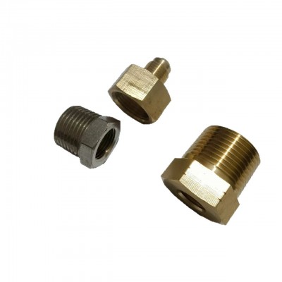 温度传感器接头 仪表感温器接头 铜水温传感器 毛细管传感器外壳