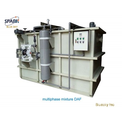 多相流溶气气浮设备--气液混合泵溶气气浮设备 环保污水处理设备