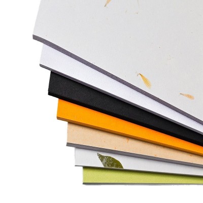 工厂批发标签艺术美纹浮雕特种防水透明不干胶原材料宣纸 打印贴纸图3