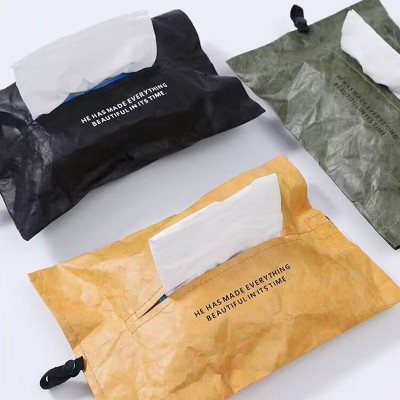 抽纸盒高颜值卫生间创意厕所汽车载纸巾盒家用客厅高级ins奶油风图6