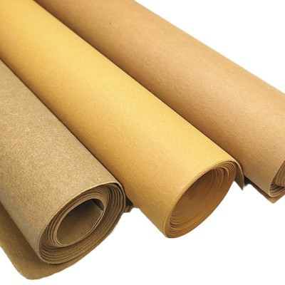 简约牛皮纸笔记本封面纸洗水褶皱纤维纸撕不烂单肩包低碳纸袋现代图5