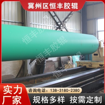 印铁胶辊 钢厂或多种行业用 缓冲性强 非标定制 绿色 恒丰图5