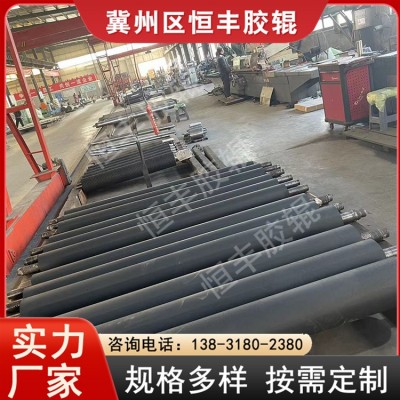 网纹辊厂家 钢厂或多种行业用 设计定制 恒丰 绿色 直径200cm图4