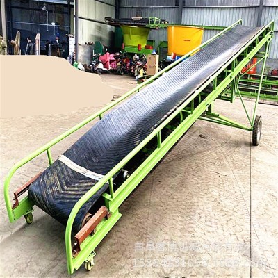 移动升降皮带机皮带输送机工厂货物 装车机 传送带 装卸车传料机图3