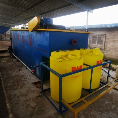 溶气气浮机全自动一体化污水处理成套设备污水溶气气浮机装置