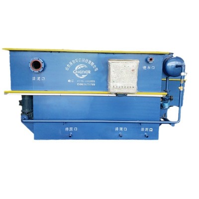 养殖屠宰场污水处理设备气浮机电镀印染造纸厂平流式溶气气浮机图4