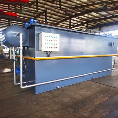 平流溶气气浮机污水处理设备屠宰厂养殖场食品印染服装水处理装置图2