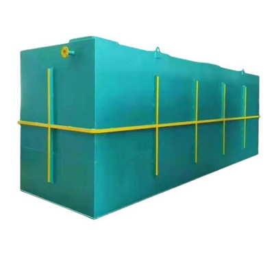 农村小区医院学校气浮机养殖屠宰洗涤塑料豆制品造纸污水处理设备图2