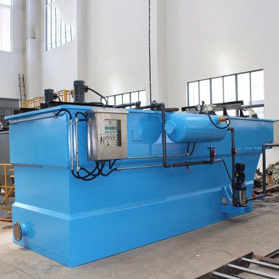 溶气气浮机 悬浮物油脂藻类去除自动刮渣 工业造纸印染废水处理图5