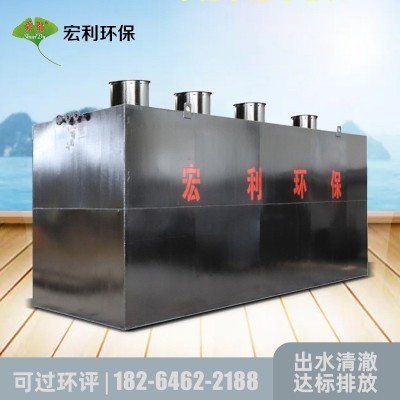 0.5吨污水处理设备 小型农村生活污水处理设备 清水达标排放