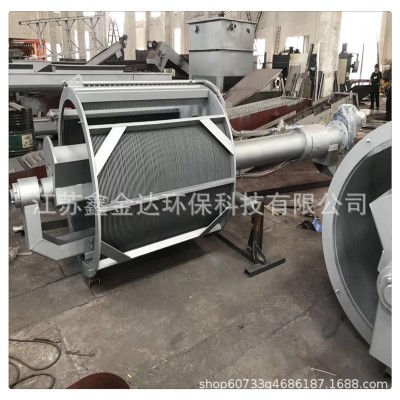水力筛 机械格栅 格栅除污机 拦污栅 污水处理设备转鼓式微滤机图2