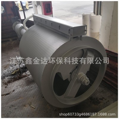 转鼓格栅除污机不锈钢机械螺旋式格栅机自动化旋转细栅污水过滤器图5