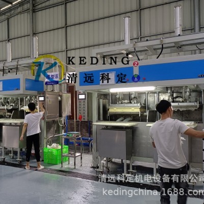 科定成型机定制，纸塑成型机，双工位成型机图3