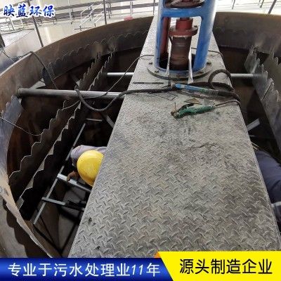 沉淀浓缩罐 钢结构带沥青防腐沉淀槽 竖流式圆形沉淀池防腐蚀图4