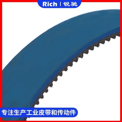 厂家供应加蓝胶齿形带 印刷专用传动带机械专用同步带 非标定制