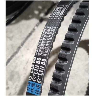 发电机皮带AV13X1143 13X1140Li齿形三角带林博牌包布式A型切割带图2