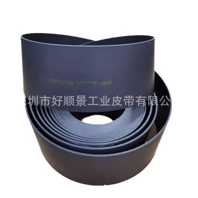 马牌平皮带F-XHP聚氨酯钢丝齿形电梯提升带 耐高温输送物流平皮带图4