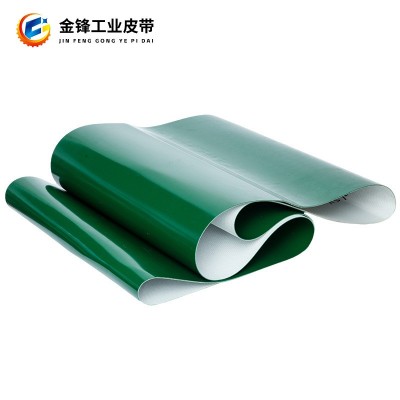 pvc传输带绿色输送皮带流水线工业皮带轻型输送带传送带厂家图3