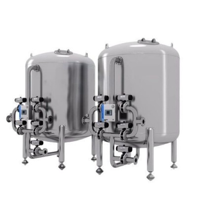 石英砂多介质碳过滤器活性炭锰砂过滤器填料冷却循环水水池不锈钢图2