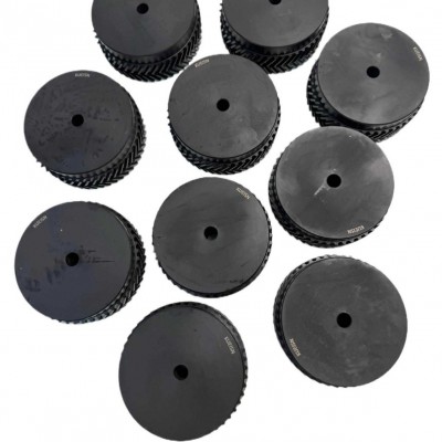 人字齿同步带轮W系列45钢 现货现发标准件图3